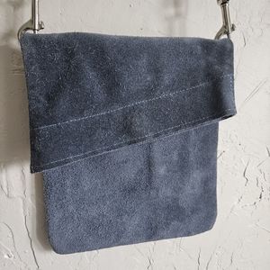 Owen Barry suede purse